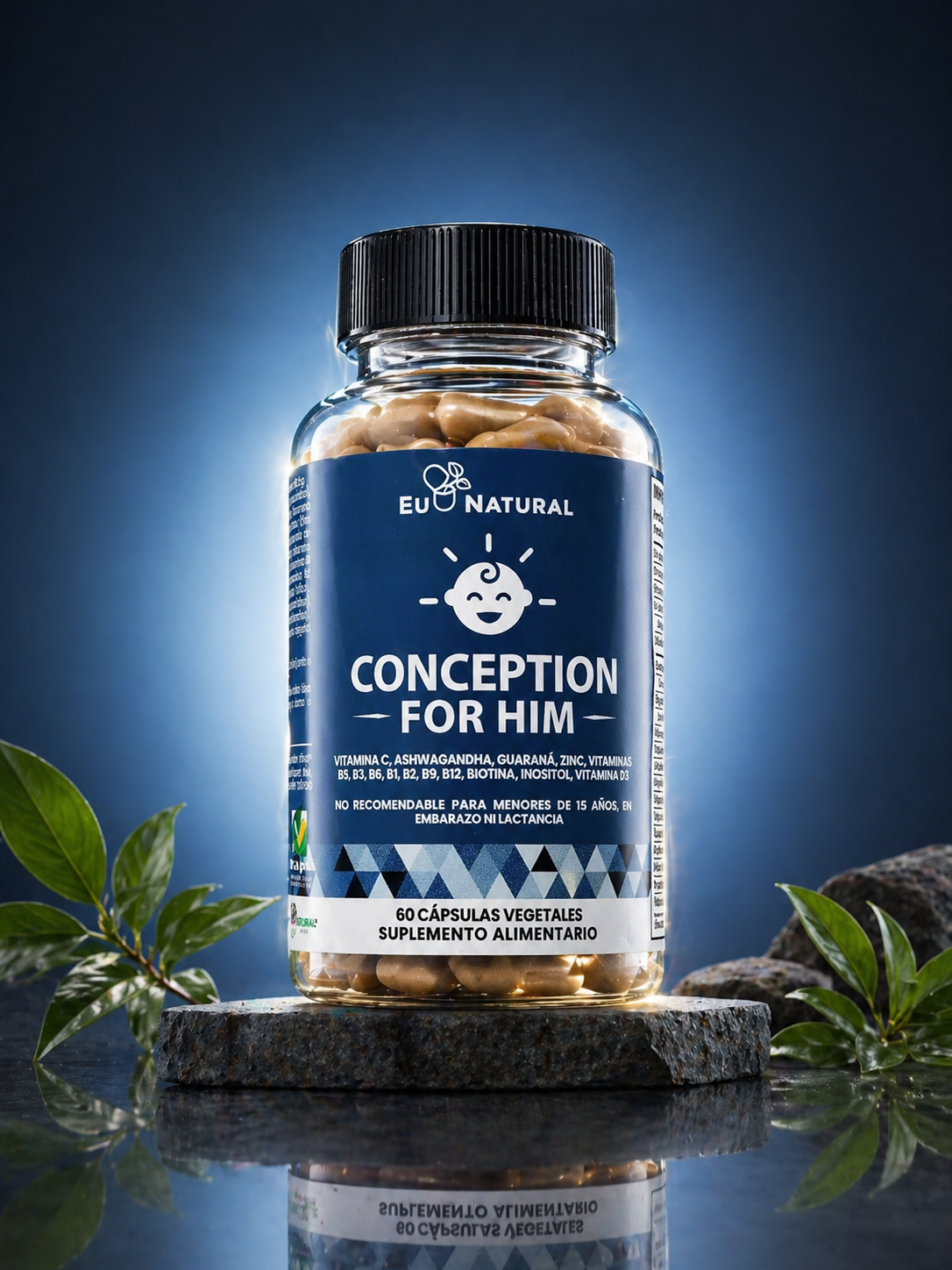 🧬 CONCEPTION FOR HIM 💪 👉 Fórmula natural para el bienestar masculino.
