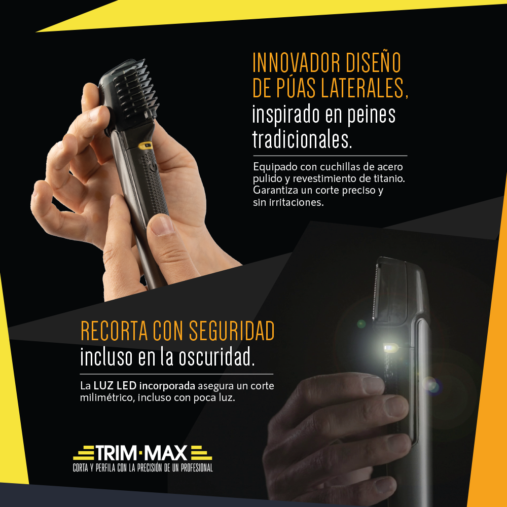 TRIMAX™️ | RECORTADORA Y AFEITADORA 2 EN 1 💇🏻‍♂️