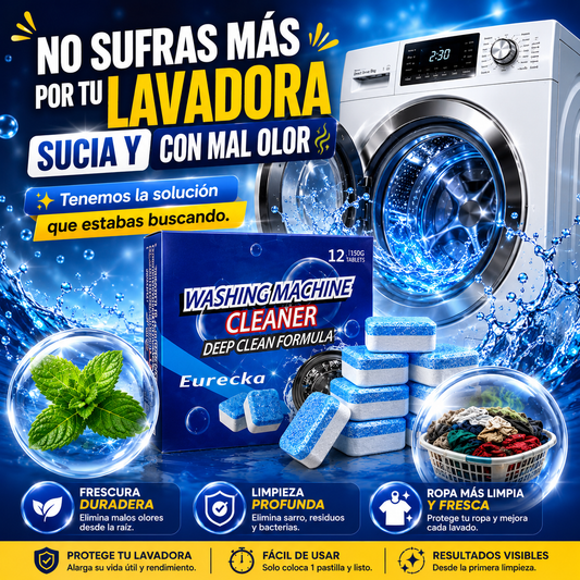 LavaFresh ™🧼 LIMPIADOR DE TAMBOR X24 Unidades 2 Caja