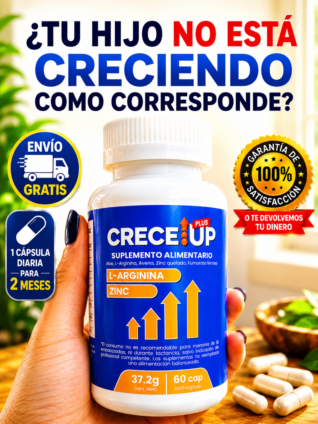 CRECE UP™️ CRECE CON SEGURIDAD