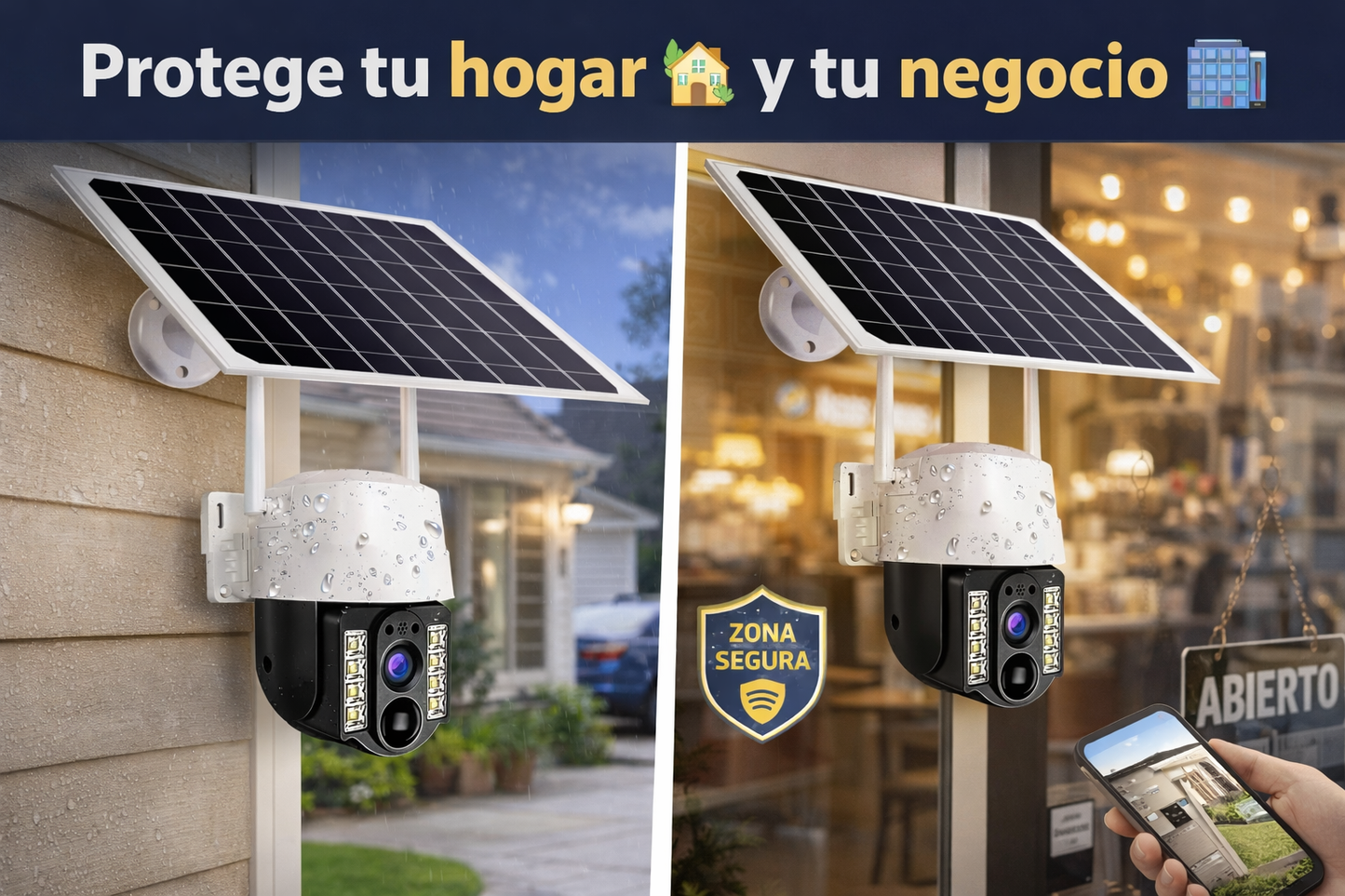 Camara SolarGuard 360™ Ahorro ⚡️🔌