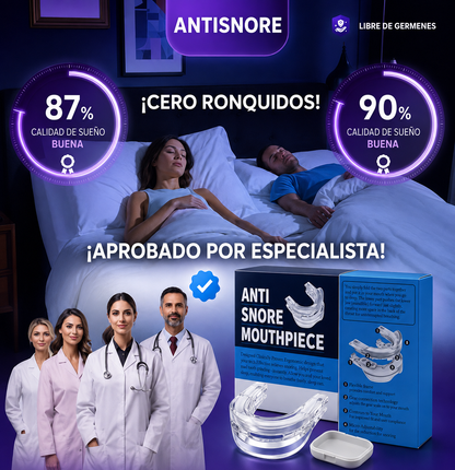 ANTISNORE™️  anti-Ronquidos Y Bruxismo😴