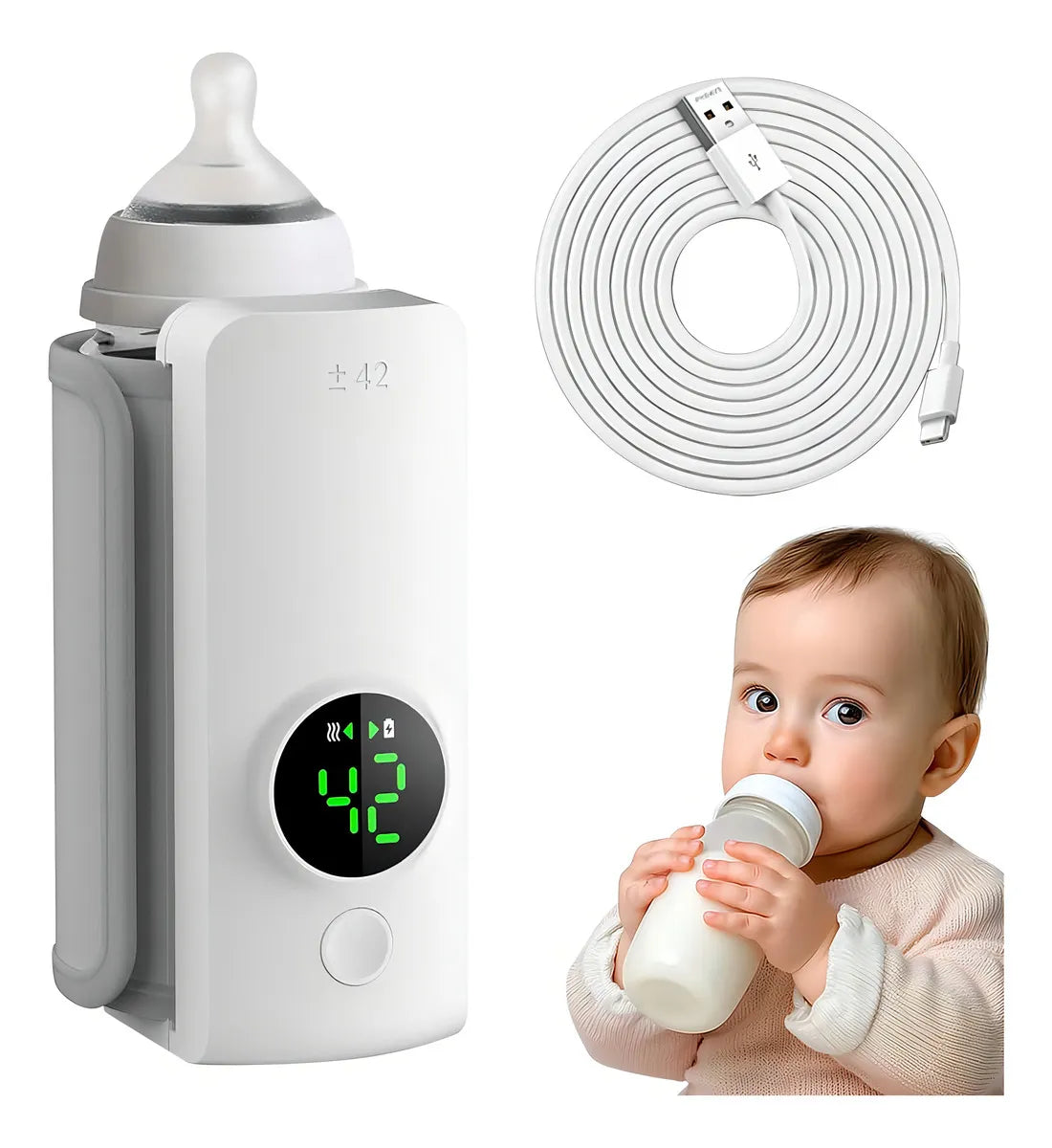 🍼  👶🏻 PequeMilk™  Portátil De Mamaderas