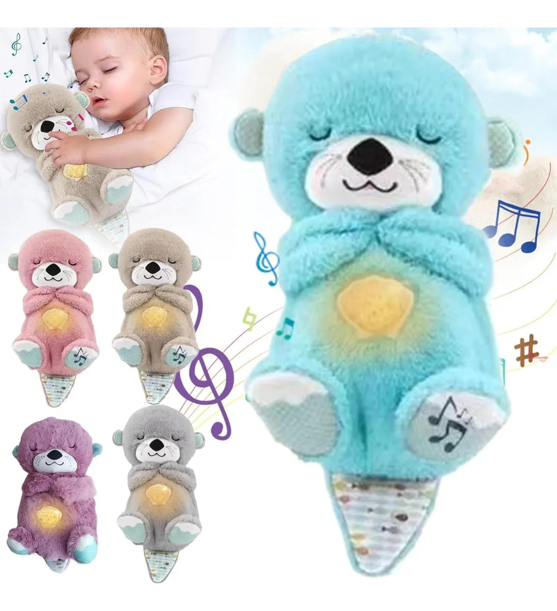 🧸 OTTERS ™  Peluche Calmante 🤎