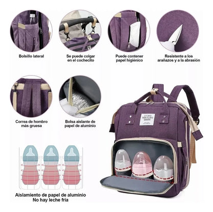 🍼   MOCHILA BACKPACK ™  BEBÉ 👶🏻 + MUDADERA