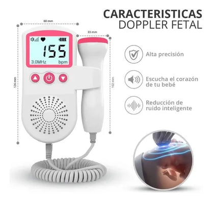 MONITOR BEAT™  FRECUENCIA ♒️ LATIDOS 🤰🏼DEL BEBE
