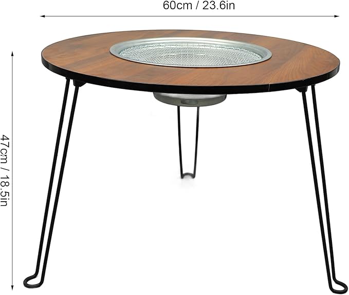 🔥 FireTable™ | Mesa BBQ Plegable Premium